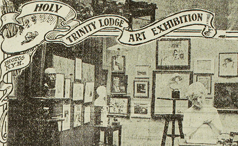 Sixth Annual Exhibition at Holy Trinity Lodge, February 5, 1911 (NYH Euro 6)