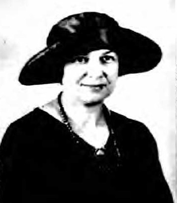 Lucy Perkins Ripley, passport photo, 1922