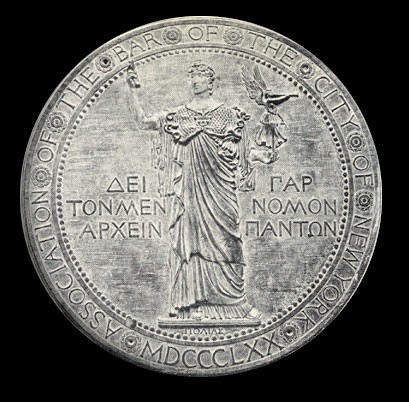 Janet Scudder, seal of the Bar of the City of New York Association. Pan-American Exposition website