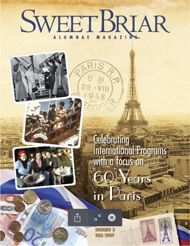 Cover of the Alumni Magazine, Fall 2007, no. 3.