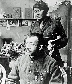 Anna Ladd, A.R.C. Studio for Portrait Masks, 70 rue N-D-des-Champs, Paris. Library of Congress