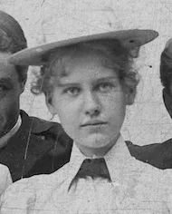 Photograph, Marie-Louise Brent, 1895. Provided by Elizabeth Miller, a relative.