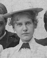 Photograph, Marie-Louise Brent, 1895. Provided by Elizabeth Miller, a relative.