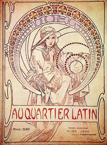 Au Quartier Latin, Mucha