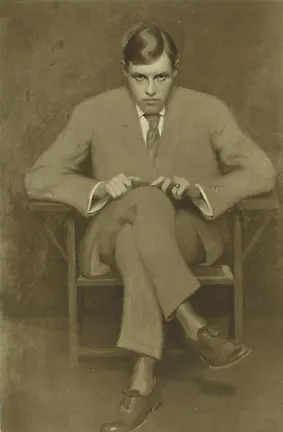 Martha Baker, Portrait of Carl Van Vechten, oil painting, 1906, NYPL Digital Collections
