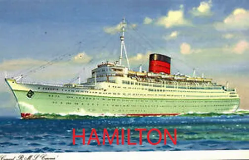 R.M.S. Caronia, Cunard Line