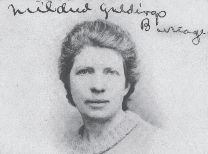 Mildred Burrage portrait, 1935. Collection of the Maine Historical Society, Shettelworth 2016.
