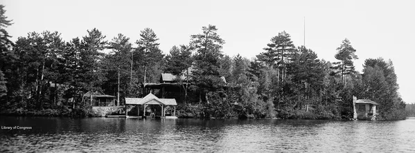 View of Camp Wild Air, ca. 1902