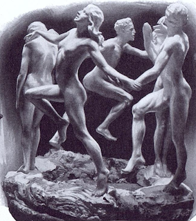 Anna Ladd, "Water Sprites," n.d., bronze. Tutwiller 39