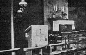 Photograph of the interior of the Chapel, c. 1904. American Cathedral Archives