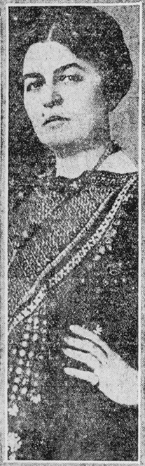 Photograph of Grace Gassette. Cincinnati Commercial Tribune, 1917 Grace Gassette. Photo. Retrieved from Cincinnati Commercial Tribune, 1917