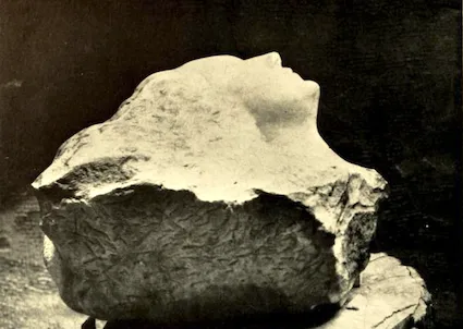 May Elizabeth Cook, "Vision," Carrara marble, n.d. Shown at the Exhibition of sculpture under the auspices of the National Sculpture Society, April 3 to May 2, 1940 at the Whitney Museum of American Art. Internet Archive.