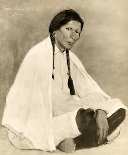 Catharine Critcher, "Star Road," photo of painting, c. 1923. Pafaarchive.org