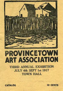 Cover of the 1917 Catalog of the Provincetown Art Association, pam_001_005-provincetown-art-association-exhibition-of-1917