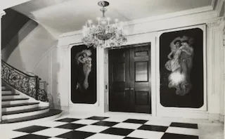 Photo of the entranceway at 20 E. 79th Street, Box 5, folder 12, Chester Dale Collection, Archives of American Art, Smithsonian