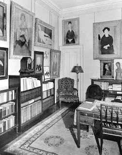 Dale Apartment ca. 1941. Secret Modigliani