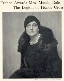 Maud Murray Dale in 1931. The Art News, March 14, 1931. Chester Dale Papers, Archives of American Art