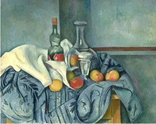 Paul Cézanne, The Peppermint Bottle, 1893/1895, oil on canvas. The Chester Dale Collection, National Gallery of Art
