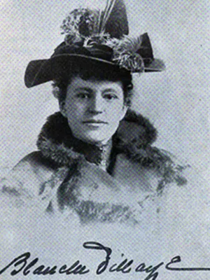 Hanson, Jr., John Wesley, "Blanche Dillaye." Famous American Men and Women. Chicago: Wabash Publishing House, 1896, p. 447)