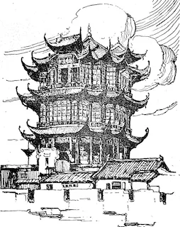 Drawing by Lucille Douglass reproduced in the New York Herald Tribune, 17 January 1926, p. E4.