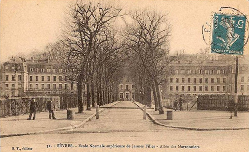 École Normale Supérieure des Jeunes Filles de Sèvres.
