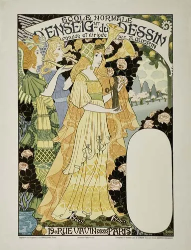 Poster for the École normale du Dessein, date and creator unknown. 