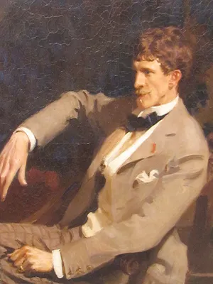 Ellen Emmet, “Portrait of Frederick MacMonies,” 1898-1899, oil on canvas. The William Benton Museum of Art, University of Connecticut.