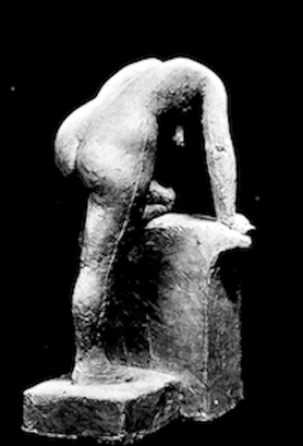 Jane Poupelet, Étude, 1908, plaster. Martinie 92