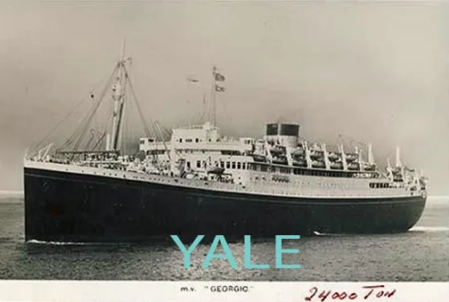The Georgic, Cunard Line, 1951