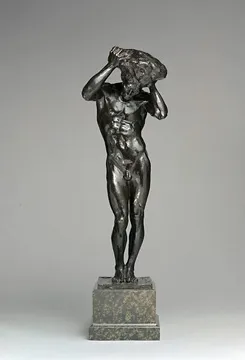 Gertrude Vanderbilt Whitney, "Caryatid," 1912-1913, bronze