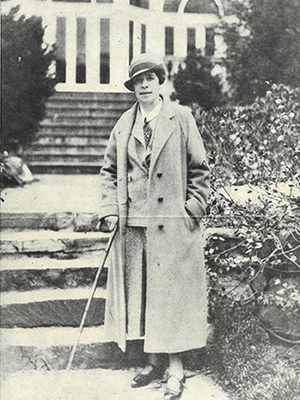 Virginia C. Gildersleeve. Photograph retrieved from Le Boutillier 8. Virginia C. Gildersleeve. Photograph retrieved from Le Boutillier 8.