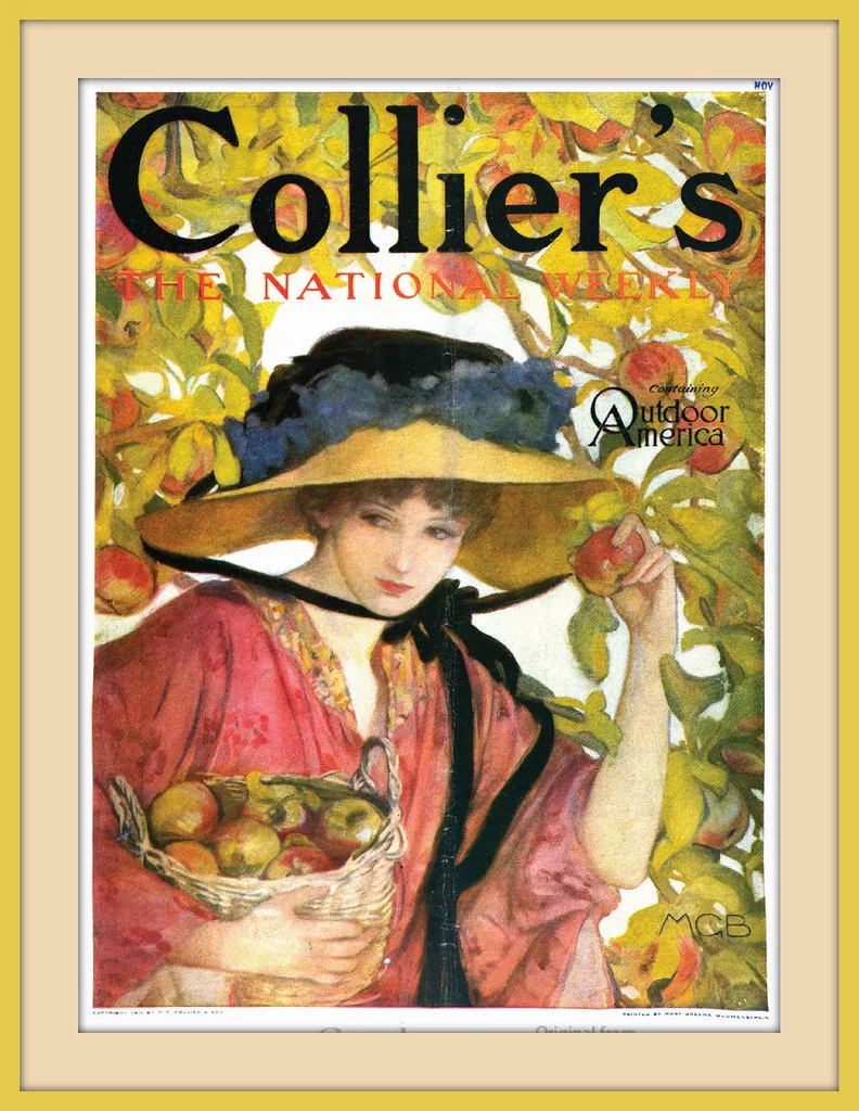 Mary Greene Blumenshein, Cover of Collier's, November 11, 1911. Flick'r