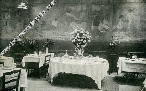 Chez Henriette, 5 rue Léopold Robert, Paris, c. 1902