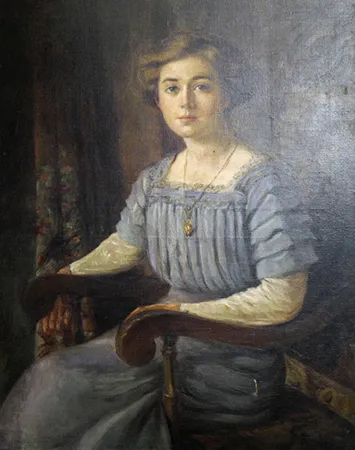 Jean Reid?, undated, oil on canvas. Columbia Art Properties, Reid Hall. 
