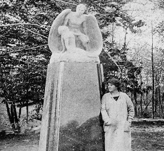 Anna Ladd, "The Cost of Victory," ca. 1925, war memorial for the American Legion. Harper's Bazar 1925, p. 132