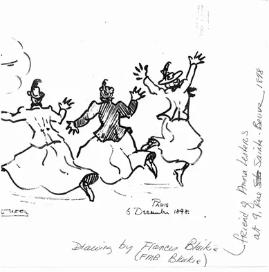 Frances Blaikie, "Out for the Afternoon," December 6, 1898. Harvey, 2000. 
