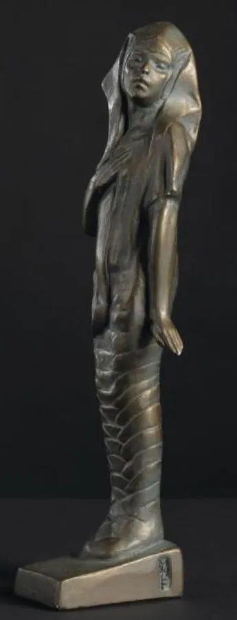 Meta Vaux Warrick Fuller, “Ethiopia,” 1921, bronze, Smithsonian National Museum of African American History & Culture