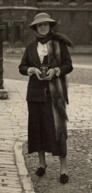 Hope Mirrlees, vintage snapshot print by Lady Ottoline Morrell, 1936, National Portrait Gallery, London