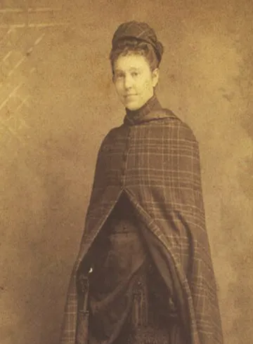 Miss Acly, the signature on the back of the photo reads Julie Helen Clark Acly, Chadbourne, 98 Macy St., next to P.O., Fond du Lac, Wisconsin