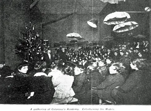 Celebrating the models in Académie Colarossi