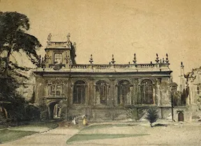 Untitlled, William Nicholson, lithograph, undated, Reid Hall Archives