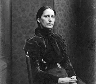 Undated photograph of Elizabeth Nourse by unknown artist, gelatin silver print, Cincinnati Art Museum