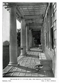 Blendon Hall pergola