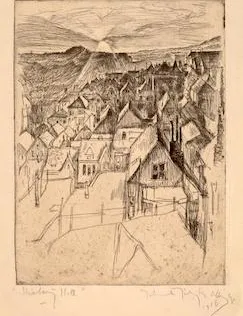 Gertrude Partington, Strawberry Hill, San Francisco, 1916. National Gallery of Art, Washington D.C.