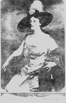 Gertrude Partington, Portrait of Virgilia Bogue, oil on canvas, 1909. The San Francisco Call and Post, October 16, 1909, p. 9