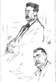 Gertrude Partington, Drawing, 1909, The San Francisco Examiner, February 3, 1909, p. 3 Gertrude Partington, Drawing, 1909, The San Francisco Examiner, February 3, 1909, p. 3