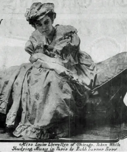 Illustration from Chicago Tribune article, July 5, 1908, p. 40