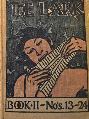 Florence Lundborg, The Lark: Piping Pan, c. 1895. Image retrieved from Mullenbooks.com