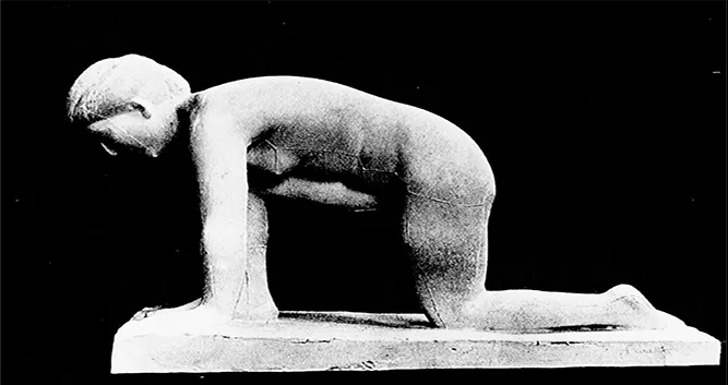 Jane Poupelet, "Femme se mirant dans l'eau," Martinie 87