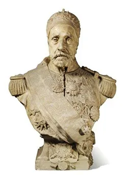 Jean-Baptiste Belloc, "Bey Ali III," n.d., plaster. AskArt
